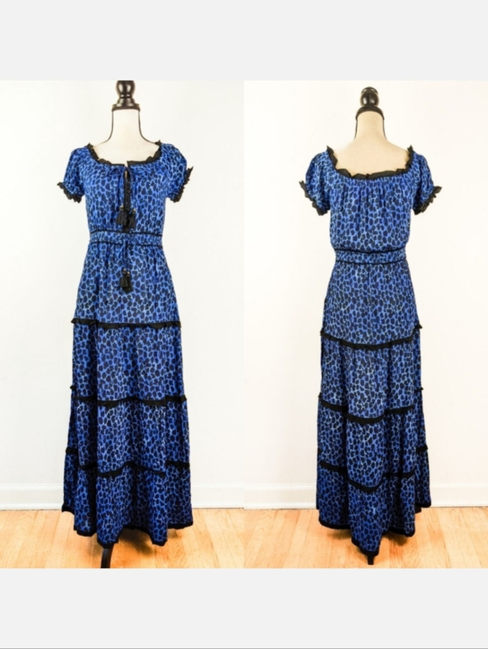 🦋LAST🦋 NWT Tulle and Batiste Nathalie Maxi, Electric Blue, Size XS